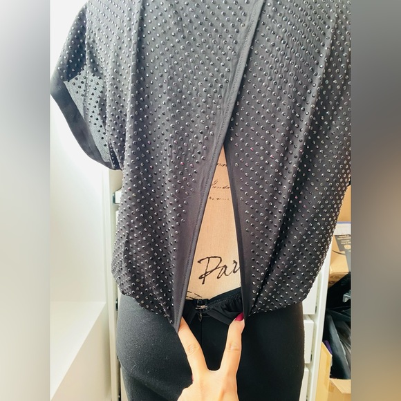 VERY PRETTY LBD LITTLE BLACK DRESS WITH BEADS - Picture 4 of 7